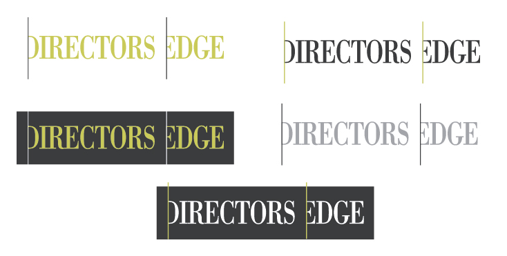 Logo Design by Gill Taylor Design+Management for DirectorsEdge | Design #10517