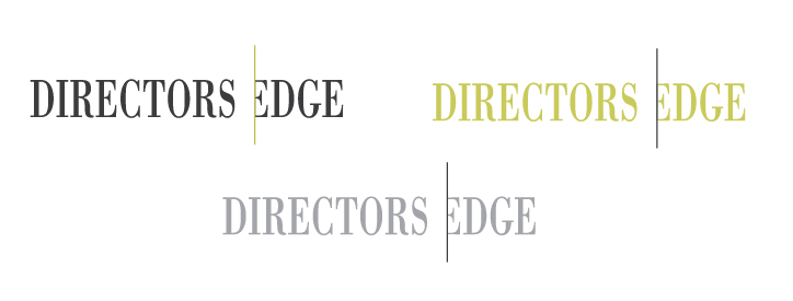 Logo Design by Gill Taylor Design+Management for DirectorsEdge | Design #10518