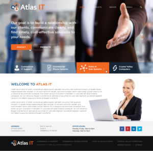 Web-Design von A.D.S für Atlas IT | Design #6670121