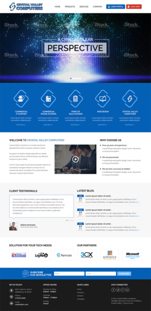 Web Design by RupalTechno for Atlas IT | Design: #6722089