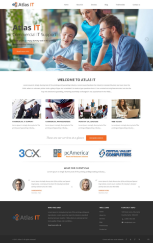 Web-Design von pb für Atlas IT | Design #6669364