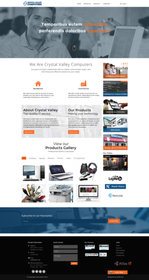 Web-Design von Da Miracle für Atlas IT | Design #6720348