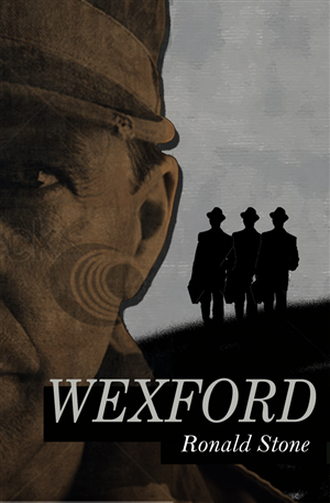 Design a book cover for a novella, Wexford by Ronald Stone.