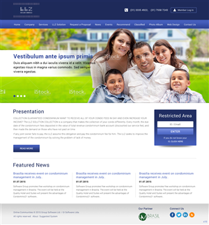 Web Design by pb for Seens TI | Design: #6611730