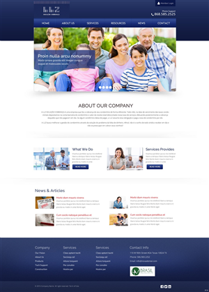 Web Design by pb for Seens TI | Design #6611735