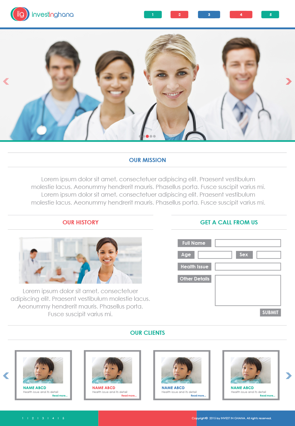 Web Design by Moustache-Graphics for this project | Design #6623696