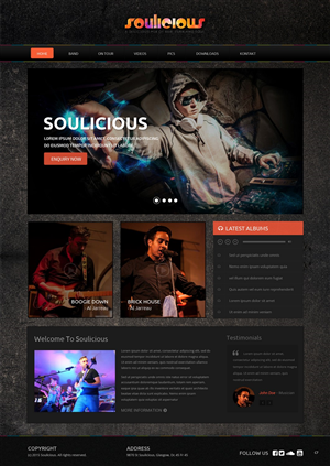 Web Design by pb for this project | Design: #6611805