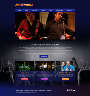 Web Design by pb for this project | Design: #6669425