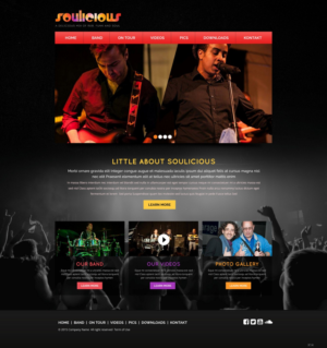 Web Design by pb for this project | Design: #6669426