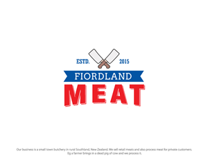 Logo Design by Navd for Fiordland Meats | Design: #6601630