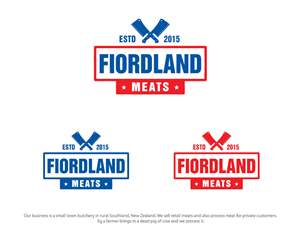 Logo Design by Navd for Fiordland Meats | Design: #6601636
