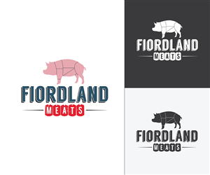 Logo Design by Pratik Mevada for Fiordland Meats | Design #6599349