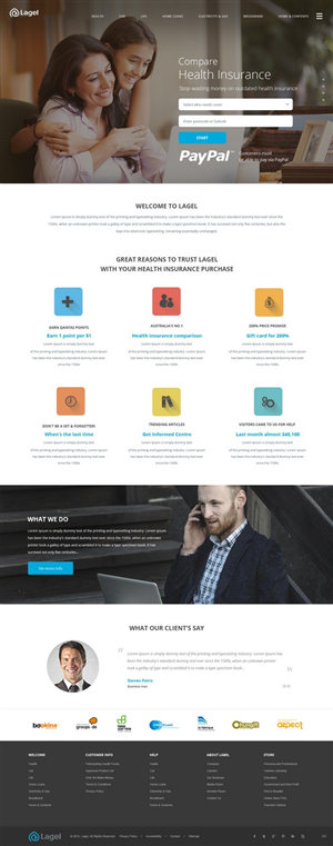 Wordpress Design by pb for this project | Design: #6633363