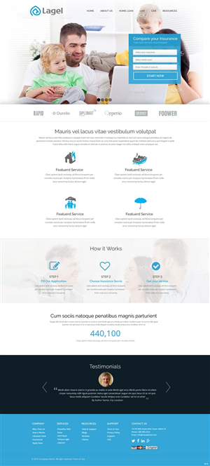 Wordpress Design by pb for this project | Design: #6633366
