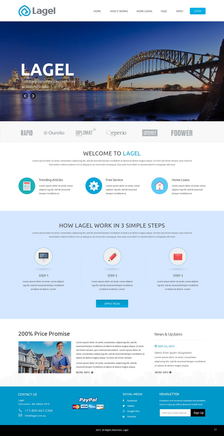 Wordpress Design by pb for this project | Design #6634167