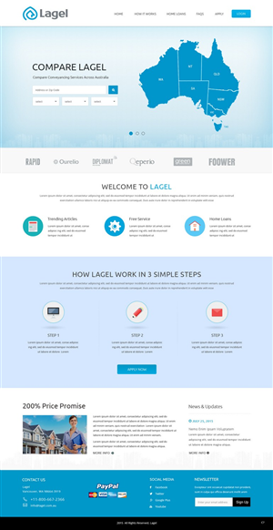 Wordpress Design by pb for this project | Design: #6651798