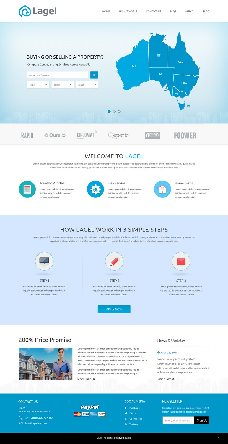 Wordpress Design by pb for this project | Design: #6660732