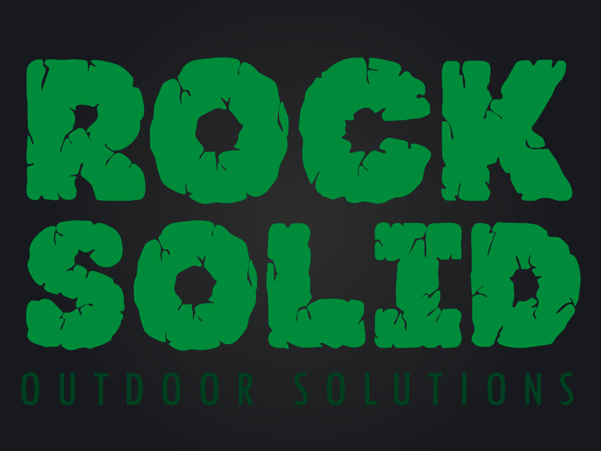 Diseño de Logo por dii para Rock Solid Outdoor Solutions | Diseño #6619404