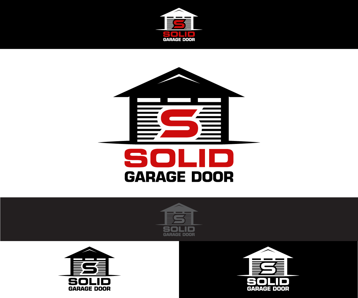 Logo Design by sangeloenriquez for Solid Garage Door | Design #6602941