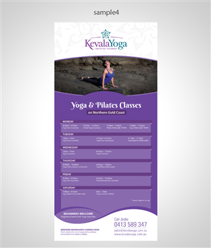 Brochure Design by Ovimatic for KEVALA YOGA | Design: #6605056