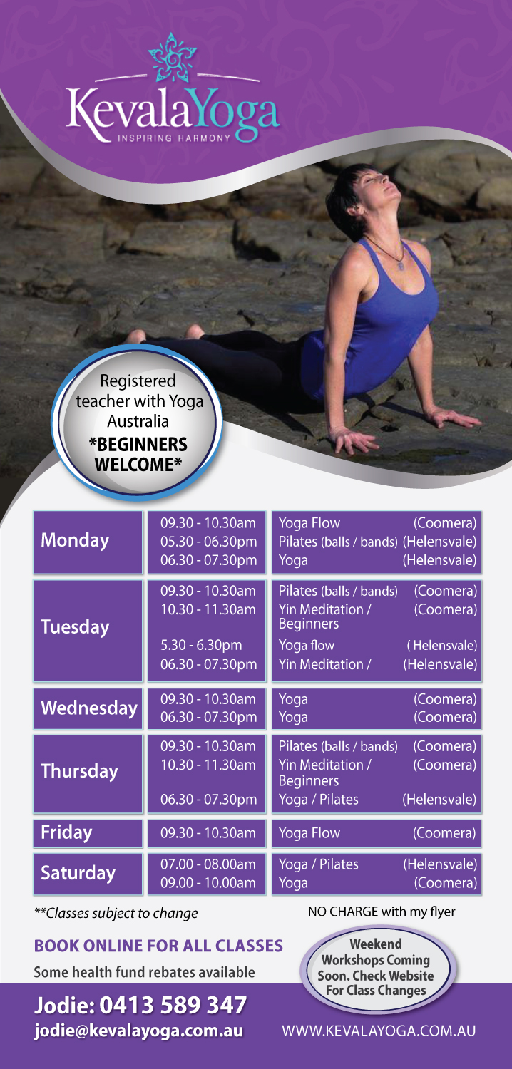 Brochure Design by meet007 for KEVALA YOGA | Design #12059644