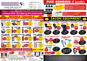 Flyer Design by UrbainFX for Laxales Hair and Beauty Supplies | Design: #6615665