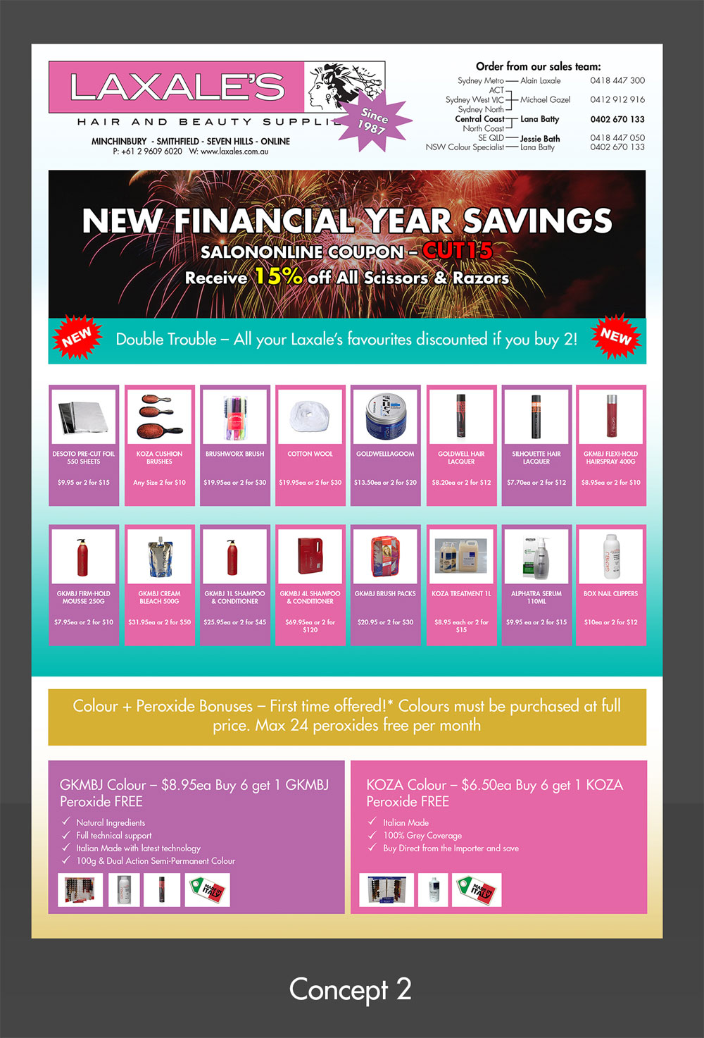 Flyer Design by anushka_snigdha for Laxales Hair and Beauty Supplies | Design #6608627