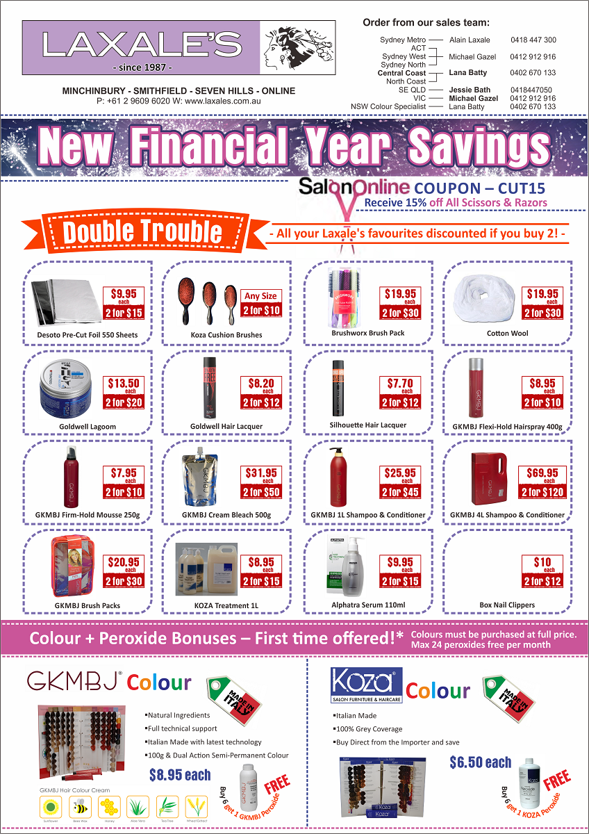 Flyer Design by fathiyazs for Laxales Hair and Beauty Supplies | Design #6607665