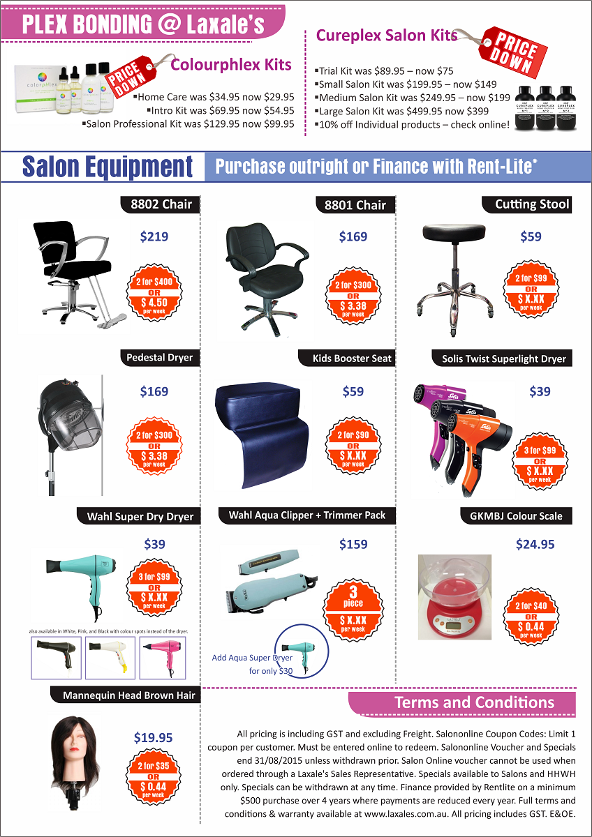 Flyer Design by fathiyazs for Laxales Hair and Beauty Supplies | Design #6607688