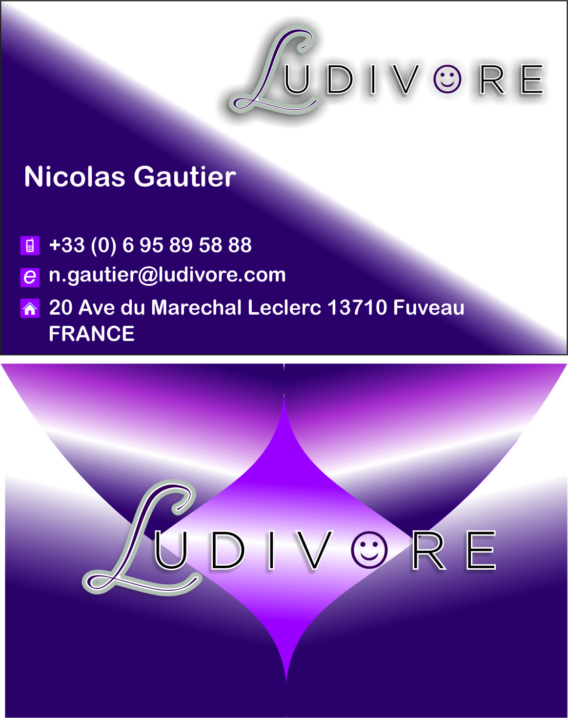 Visitenkarten-Design von navin9949 für Ludivore | Design #1745681