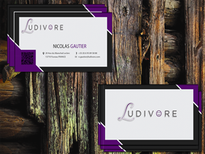 Business Card Design by Harshan for Ludivore | Design: #1765835