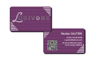 Business Card Design by PAULA BLANCO for Ludivore | Design: #1745126