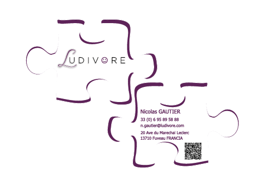 Business Card Design by PAULA BLANCO for Ludivore | Design #1745209