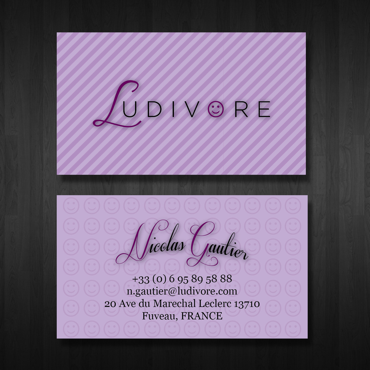 Business Card Design by Chiu for Ludivore | Design #1741005