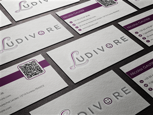 Diseño de Tarjeta de Presentación por HYPdesign para Ludivore | Diseño: #1724742