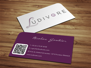 Diseño de Tarjeta de Presentación por HYPdesign para Ludivore | Diseño: #1724746
