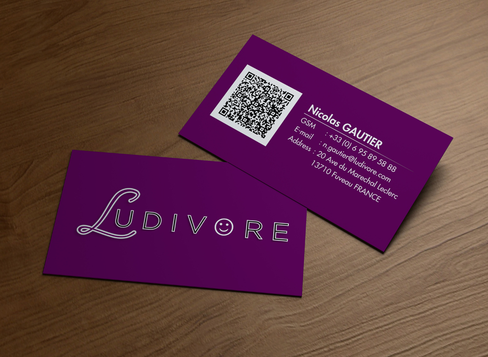 Business Card Design by MPStudio for Ludivore | Design #1724720
