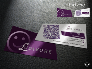 Business Card Design by sadzip for Ludivore | Design: #1740824