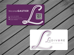 Business Card Design by GraphicSolver for Ludivore | Design: #1751619