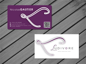 Business Card Design by GraphicSolver for Ludivore | Design: #1751622
