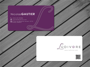 Business Card Design by GraphicSolver for Ludivore | Design: #1751625