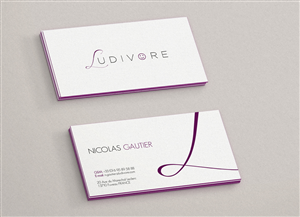 Diseño de Tarjeta de Presentación por logodentity para Ludivore | Diseño: #1732341