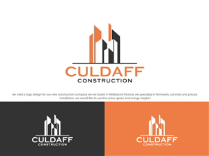Logo Design by Navd for Culdaff Construction | Design: #6601245