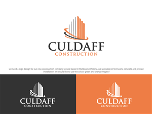 Logo Design by Navd for Culdaff Construction | Design: #6601248