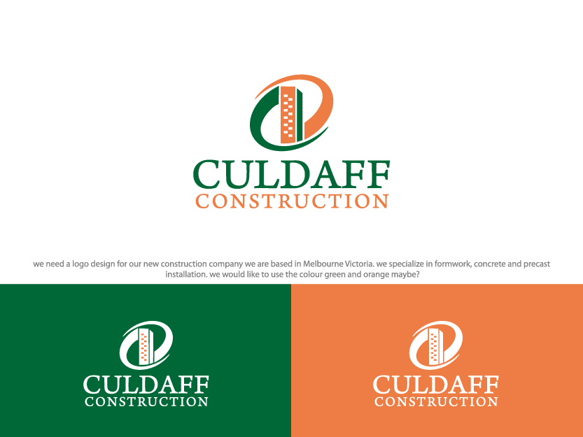 Logo Design by Navd for Culdaff Construction | Design #6601259