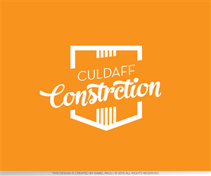 Logo Design by isabel paoli for Culdaff Construction | Design: #6600709