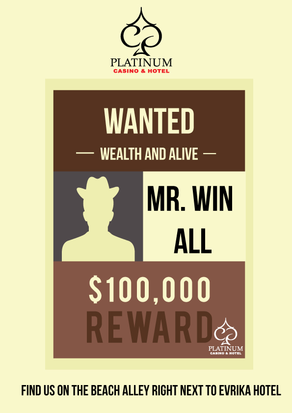 Flyer Design by OnlineDesign for Platinum Casino | Design #6654304