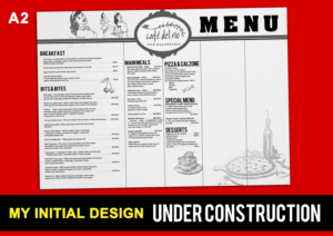 Menu Design by MDesigns ™ for Cafe Del Rio | Design: #6675484