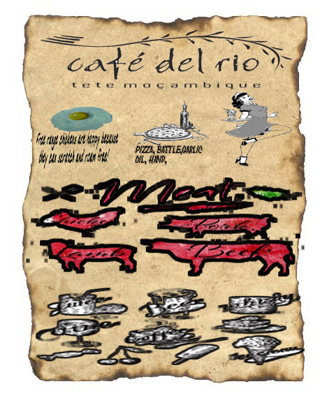 Design de Menu par annur91 pour Cafe Del Rio | Design #6657614