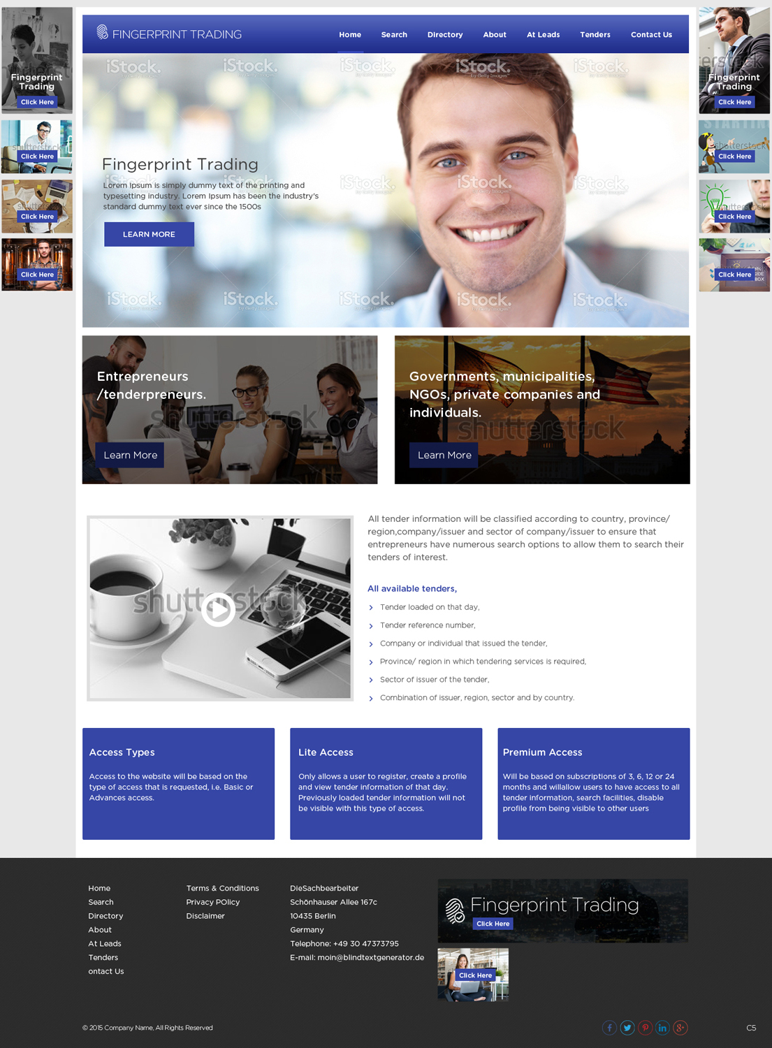 Web-Design von pb für Gweelungi Investments (Pty) Ltd | Design #6619633
